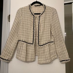 Zara tweed jacket